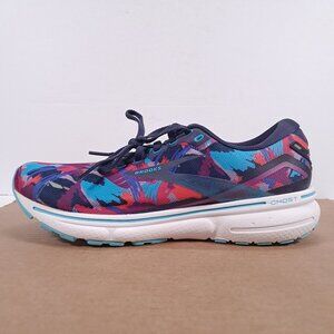 Brooks Ghost 15 Athletic Shoes Women 10 B Medium Multicolor Running 1203801B423
